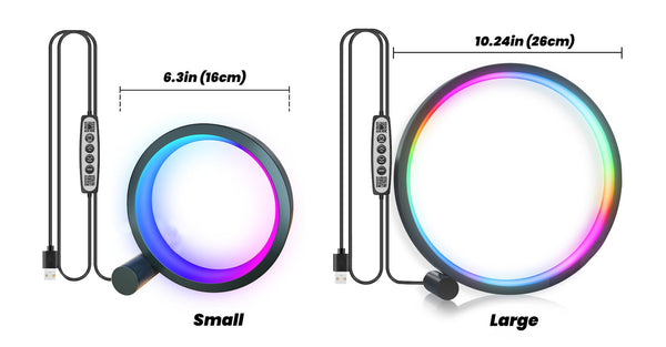 Halo ronde LED tafellamp Roomtery